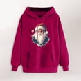 thumbnail image 2 of WILLBEST Sudadera de Mujer con Estampado Navideño, Cuello Redondo y Manga Larga, Estilo Casual y Holgado Mediana, 2 of 3