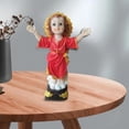 thumbnail image 5 of Religious Statue Figure Divinity Child Catholic Sculpture Resin Figurines Religion Gift for Home and Chapel Decoration, 5 of 7