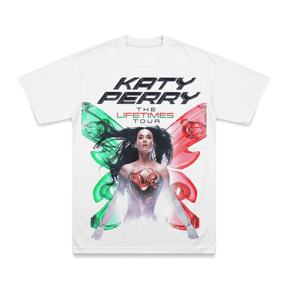 Katy Perry Lifetime Tour 2025 Unisex Graphic Shirt, Katy Perry Concert Merch, Pop Icon Fan Gift, Music Tour Shirt