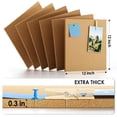 thumbnail image 4 of Tabla de corcho MaxGear grande de 36 x 24 cm, paquete de 6 con alfileres y adhesivo, 4 of 7