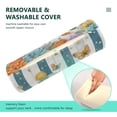 thumbnail image 4 of Round Cervical Pillow Cylindrical Pillow Lumbar Pillow Sofa Headrest Pillow Support For the Back, Neck and Head Sleeping Tiger, 4 of 7