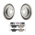thumbnail image 1 of Transit Auto Rear Coated Disc Brake Rotors and Ceramic Pads Kit for Car 2019-2020 Buick Envision with 315mm Diameter Rotor KGA-103651, 1 of 11