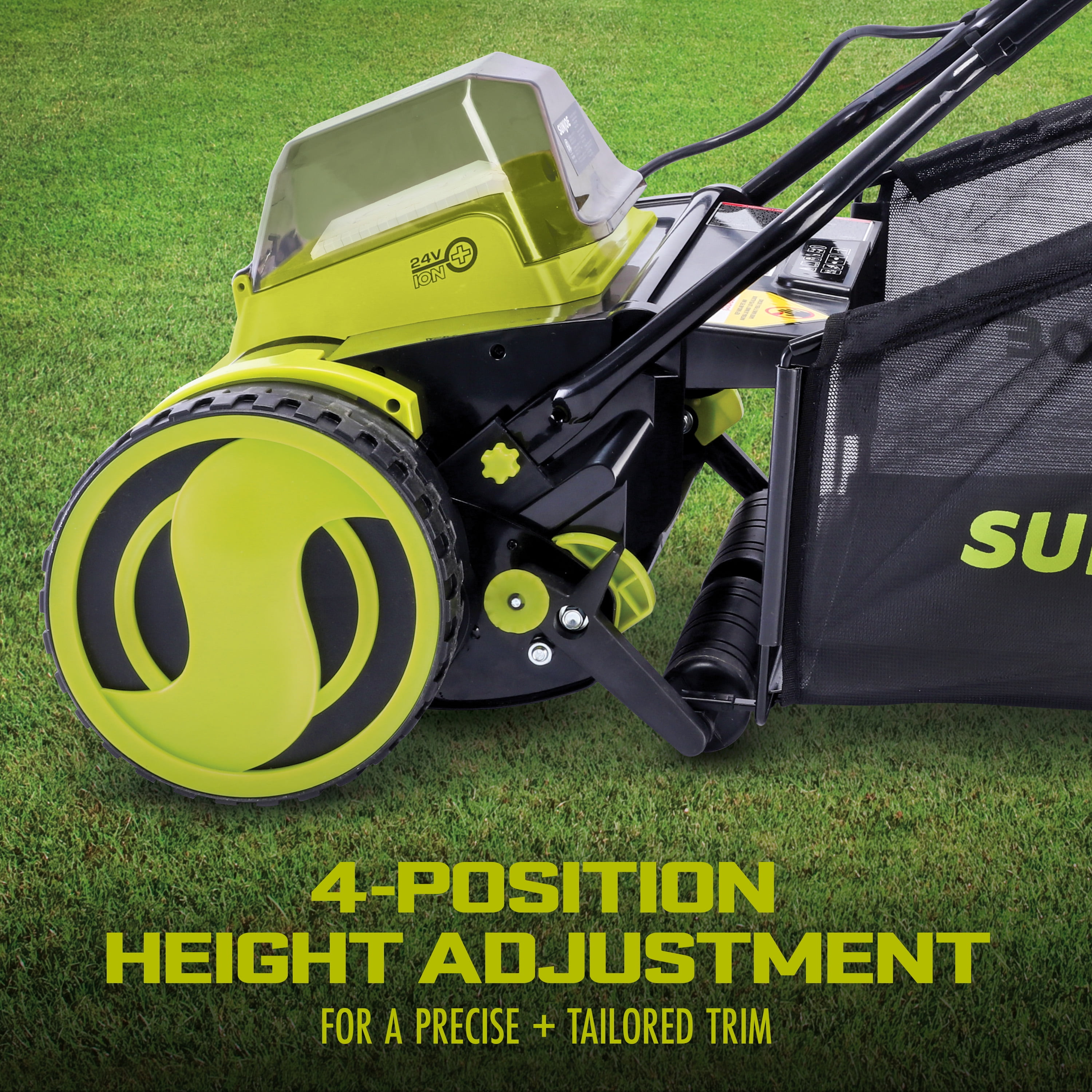 Sun Joe 24V Cordless Push Reel Mower Kit with Nigeria Ubuy