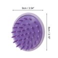 thumbnail image 5 of Unique Bargains 1 Pc Bunny Bent Hair Shampoo Brush for Head Massage 3.54"x3.15"x2.95" Purple, 5 of 6