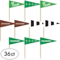 thumbnail image 2 of Amscan 400062 Football Flag Picks, Party Decoration, 1 piece, 2 of 2