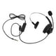 thumbnail image 1 of Auriculares de una sola oreja, cómodos, ligeros, con cancelación de ruido, con cable, para ordenador, con micrófono para centro de llamadas, oficina, puerto único de 3,5 mm, 1 of 5