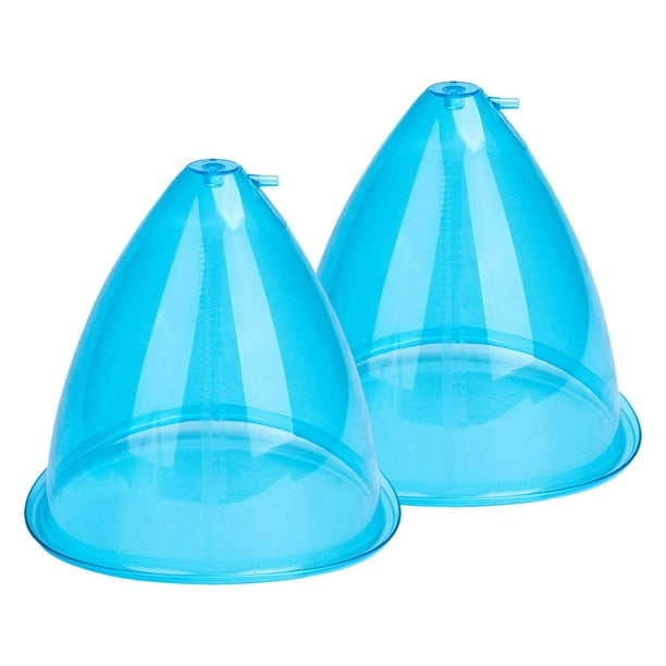2 uds succión al vacío 150ml/180ml de pecho de ventosas para levantamiento de glúteos ventosas de elevación ventosa para , 180ml Azul
