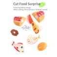 thumbnail image 3 of Fast Food Toys, Lifelike Pretend Fast Food Play Set  For Boys, 3 of 8