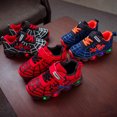 thumbnail image 3 of Venta caliente Diseñadores Casual Running Spiderman Flashing Light Up Led Niños Deporte Niño Niñas Bebé Niños Zapatos Sincero Hogar, 3 of 5