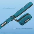 thumbnail image 6 of Voyager Reflective Leash Collar Set with Neoprene Handle, 5ft Long, Supports Small, Medium, and Large Breed Puppies, Cute and Heavy Duty for Walking, Running, and Training - Turquoise, L, 6 of 8
