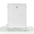 thumbnail image 3 of Impressions Vanity Stage Lite XL Lighted Vanity Mirror, Makeup Mirror with Touch Sensor (Silver), 3 of 4