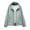 Green, variant on shqvo Women's Lightweight Casual Jacket Hooded Zip Up Outerwear Loose Fit Spring Fall Coat For Daily Outdoor Wear Comfortable Stylish