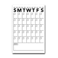 thumbnail image 4 of Ready2HangArt  Modern Dry Erase Monthly Calendar on ArtPlexi 16 In. H X 12 In. W, 4 of 5