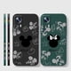 thumbnail image 4 of Case For Xiaomi 13 12 12S 11 11T 10 10S 9 9SE 8 Pro Ultra Lite Colour Simple Liquid Silicone Case Anime Cute Mickey Minnie Mouse, 4 of 5