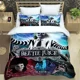 thumbnail image 2 of Juegos de ropa de cama de película de terror B-Beetlejuice, suministros exquisitos, juego de edredón, juego de cama, juego de cama, regalo de cumpleaños de lujo, 2 of 5