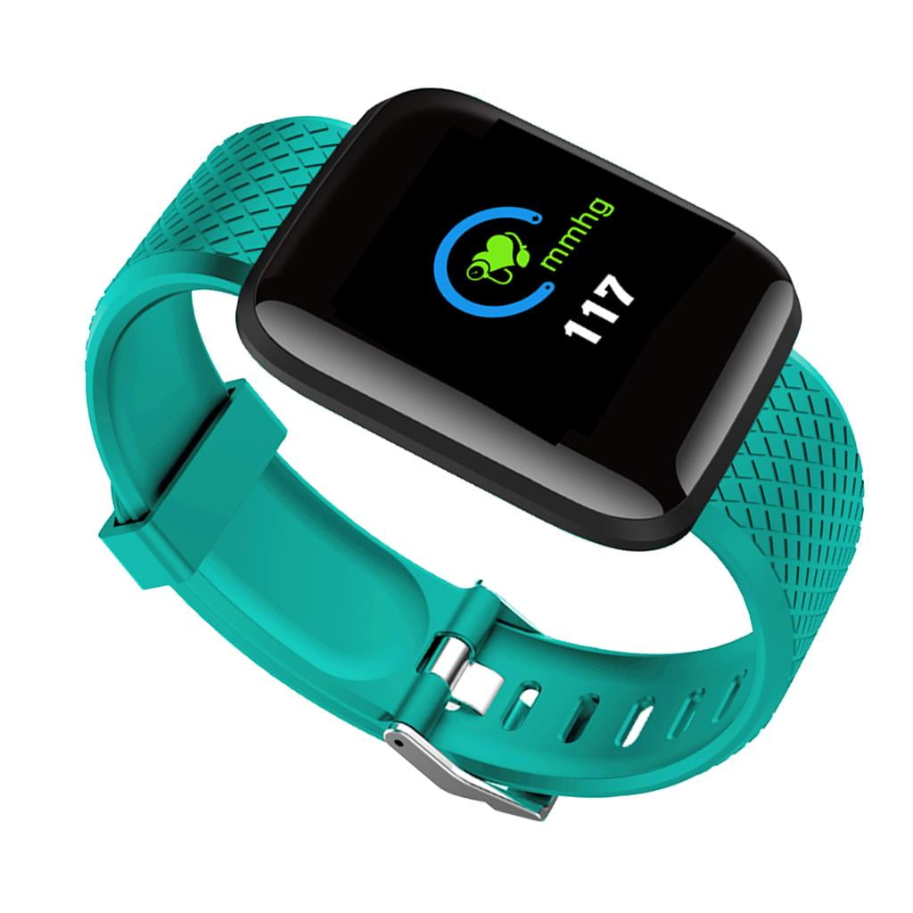 Milaget Smart Watch Heart Fitness Bracelet Watch Cyan