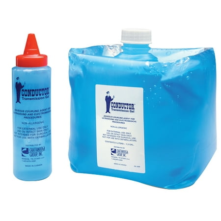 Chattanooga Conductor ultrasound gel, 8.5oz, 12/ctn