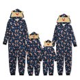 thumbnail image 2 of Viworld Family Matching Onesie Pajamas Christmas One Piece Fleece PJS Jumpsuit Kids and Adults Hoodie Zipper Sleepwear, 2 of 6