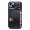 thumbnail image 2 of Dteck iPhone 13 Leather Case with Card Slot Card Holder Ultra Slim Thin Scratch Resistant Non-Slip Shockproof Case For iPhone 13,Black, 2 of 6