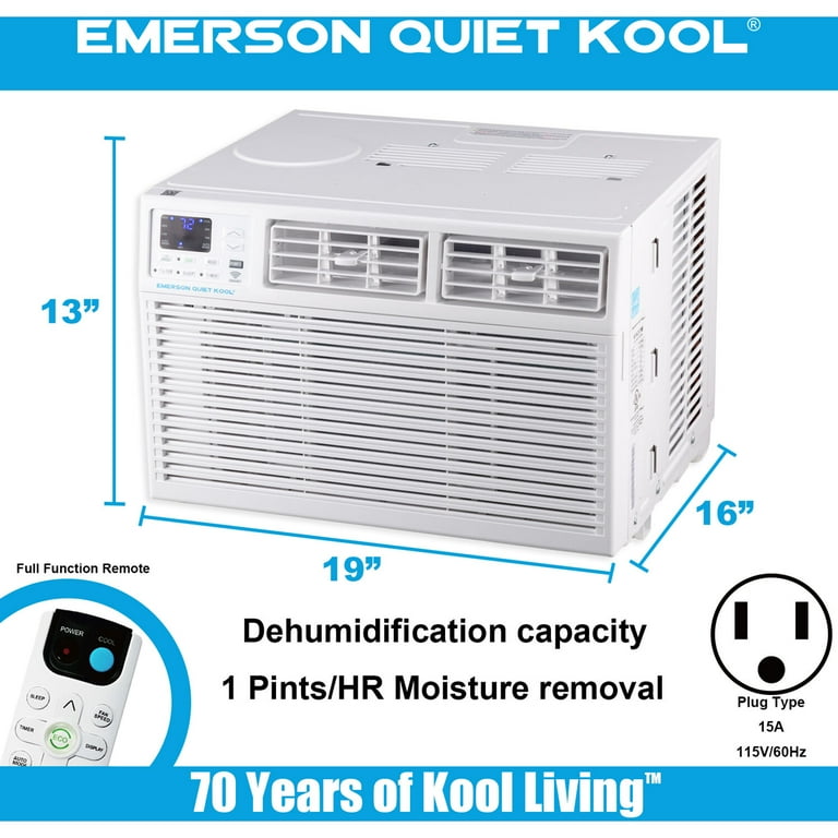 Quiet window air online conditioner 6000 btu