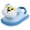 Blue, variant on Kids Slippers Girls Baby Boys Girls Soft Plush Slippers Animal Boots Toddler Infant Crib Shoes Winter House Shoes Size 8.5 (Grey,Toddler 8.5)