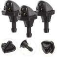 thumbnail image 1 of FENGGUIQU 10pcs Replacement Windshield Washer Nozzle for Car Black ABS Quality, 1 of 6