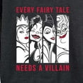 thumbnail image 3 of Disney Villains - Every Fairy Tale Needs A Villian - Women's Lightweight French Terry Long Sleeve Shirt, 3 of 5