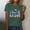 Green, variant on Patriotic Shirts for Women American Flag Shirt 4th of July Tshirt Graphic Tees Casual Short Sleeve Tee Top