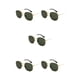 thumbnail image 1 of Sonducket Gafas de sol polarizadas con montura ligera para hombres y mujeres Materiales de protección UV de moda verde negruzco dorado Type2 NO2, 1 of 6