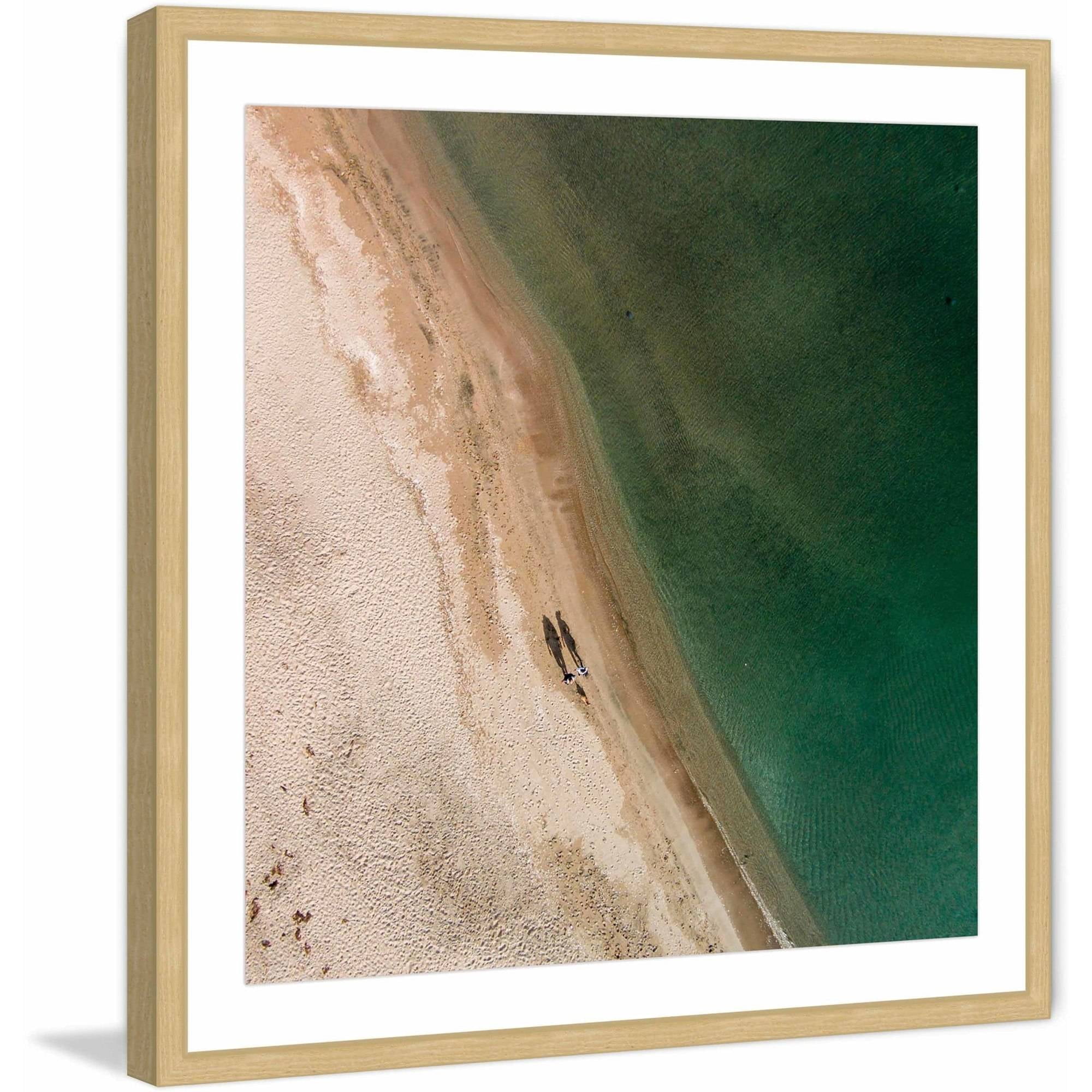 "Beached Whale" Framed Painting Print