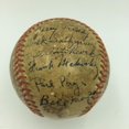 thumbnail image 2 of 1939 Kansas City Blues Yankees Phil Rizzuto  Dimaggio Team Signed Baseball JSA, 2 of 8
