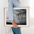 thumbnail image 5 of Silent Power - Photography Black and White Industrial Architecture Rural Landscape Minimalist Silhouette Unframed Wall Art Print 4 x 6 inches, 5 of 7