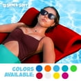 thumbnail image 5 of TRC Recreation Splash 1.25" Thick Foam Pool Float Lounge Mat, Red, 5 of 12