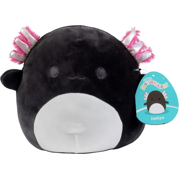 Squishmallows Original 8-Inch Jaelyn The Axolotl - Official Jazwares Plush - Collectible Soft & Squishy Axolotl Stuffed Animal Toy - Add to Your Squad - Gift for Kids, Girls & Boys
