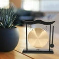 thumbnail image 2 of FUTUREORYY Little Bell for Ritual Zen Table Gong Wooden Ornament for Blessing Ceremony 1Pcs, 2 of 5