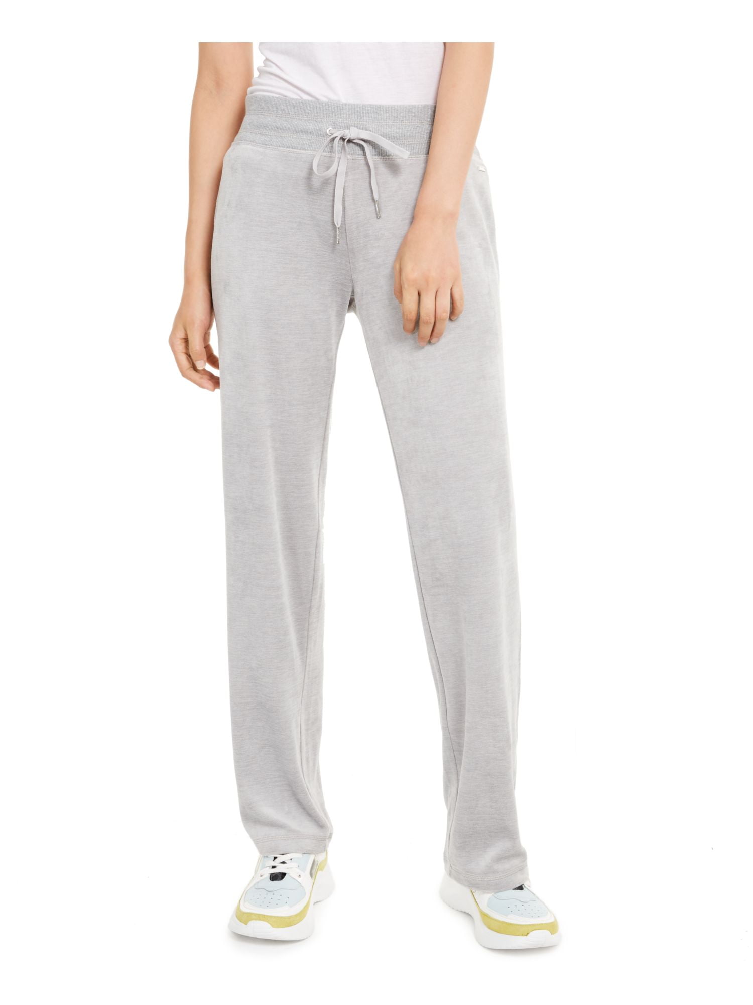 CALVIN KLEIN Womens Gray Lounge Pants 