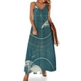 thumbnail image 2 of habits Sleeveless Dress Summer women's clothing summer dress daily dress for women summer, 2 of 6