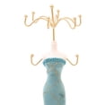 thumbnail image 2 of Rack Retro Jewelry Display Stand Exquisite Fashionable Peacock Blue Jewelry Rack Holder for Home Store, 2 of 5