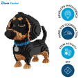 thumbnail image 3 of Block Center Dachshund 3D Puzzle 2,100 Pcs Mini Bricks Doxie Dog, Nano Blocks Set, 3 of 6