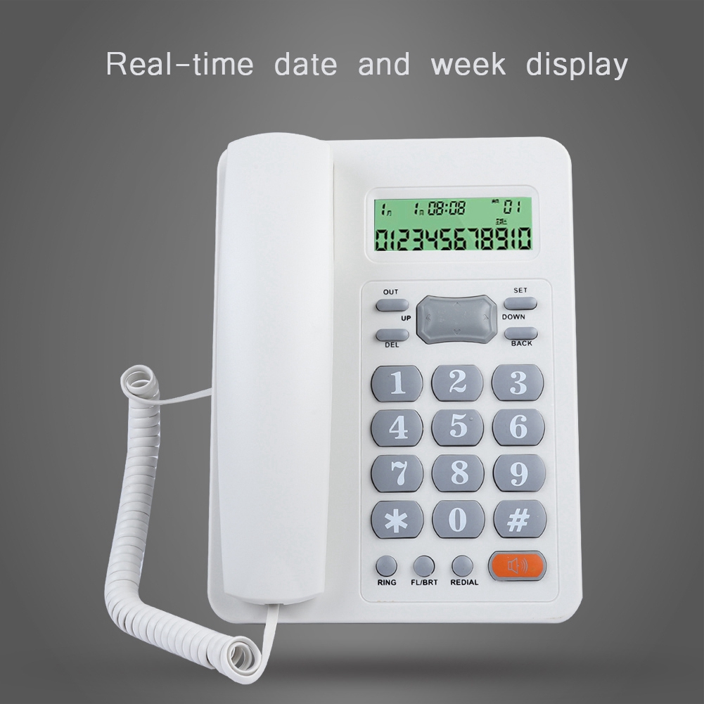 Mgaxyff Landline Phone,Telephone Line Powered Telephone,Home Hotel