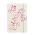 thumbnail image 1 of Lotus Lotus Fleur Fleur Carnet Officiel Tissu Couverture Rigide Journal Journal Classique, 1 of 3