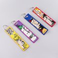 thumbnail image 2 of 1pc Japan Anime Tag Keychain Souvenir Key Ring Purse Bag Backpack Car Motorcycle Charm Office ID Card Accessory Friends Gift, 2 of 3