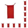 thumbnail image 3 of Qarigey Estuche para gafas de sol, correa con cordón de doble extremo, bolsa de transporte para gafas, accesorio de lectura para ancianos, Rojo 10piezas, 3 of 6