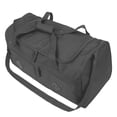 thumbnail image 2 of 24 Pack 24 Inch 55 Liter Overnight Duffel Bags with Zippered Pockets for Men, Women, Sports, Gym, Travel, Commuting in Black, 2 of 10