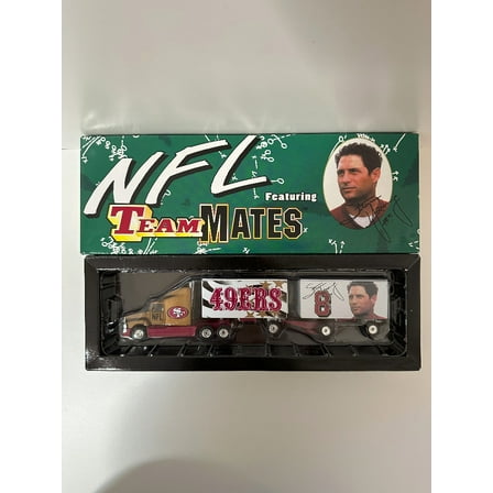 Steven Young San Francisco 49er NFL Team Mates Double Tractor Trailer LE5000 1:80