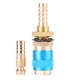 thumbnail image 1 of Adaptador de gas y refrigerado por agua Conector de manguera rápido para antorcha soldadora MIG TIG (azul), 1 of 7