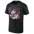 thumbnail image 2 of Men's Fanatics Malik Nabers Black New York Giants Notorious Player Graphic T-Shirt, 2 of 3