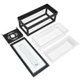 thumbnail image 6 of Maxxima LED Outdoor Wall Light, Black, Modern Porch Light, 1800 Lumens, 5 CCT 2700K-5000K, 6 of 14