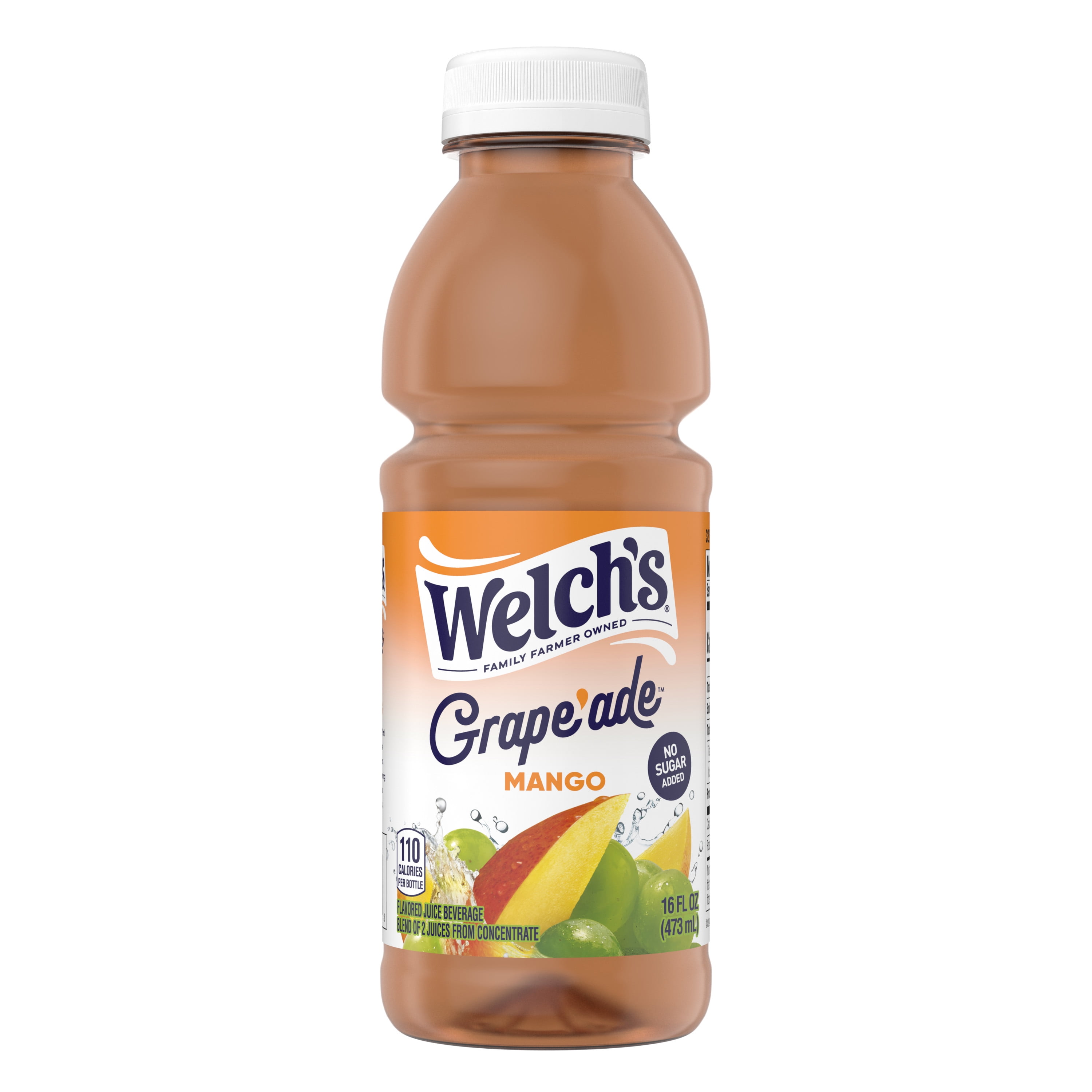 Welch's Mango Grape'ade Juice Beverage, 16 fl oz Bottle