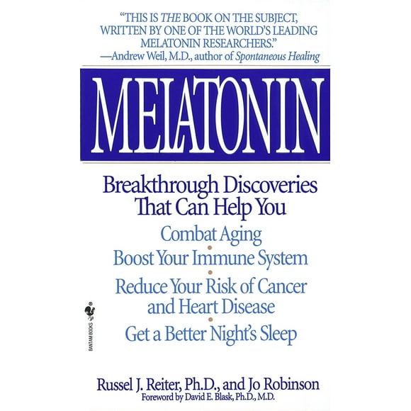 Pre-Owned Melatonin: Breakthrough Discoveries That Can Help You Combat Aging, Boost Your Immune System, Reduce Your Risk of Cancer and Hear (Mass Market Paperback) 0553574841 9780553574845